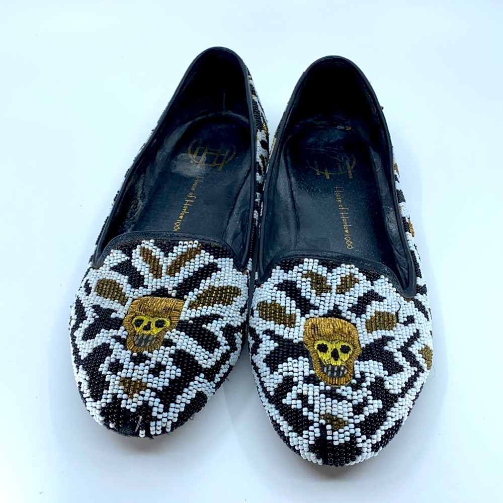 House of Harlow 1960 skull flats